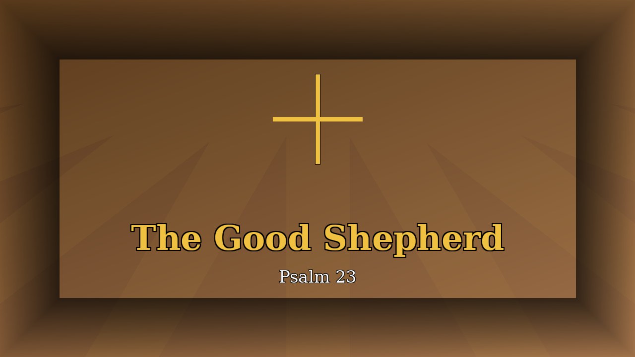 The Good Shepherd